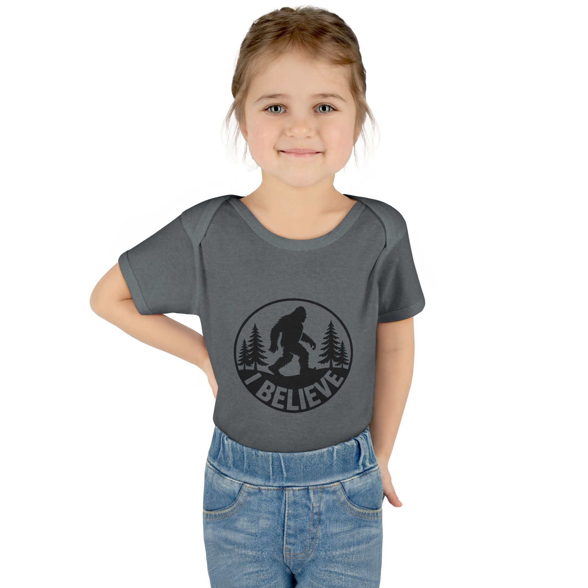 I Believe in Bigfoot Infant Bodysuit