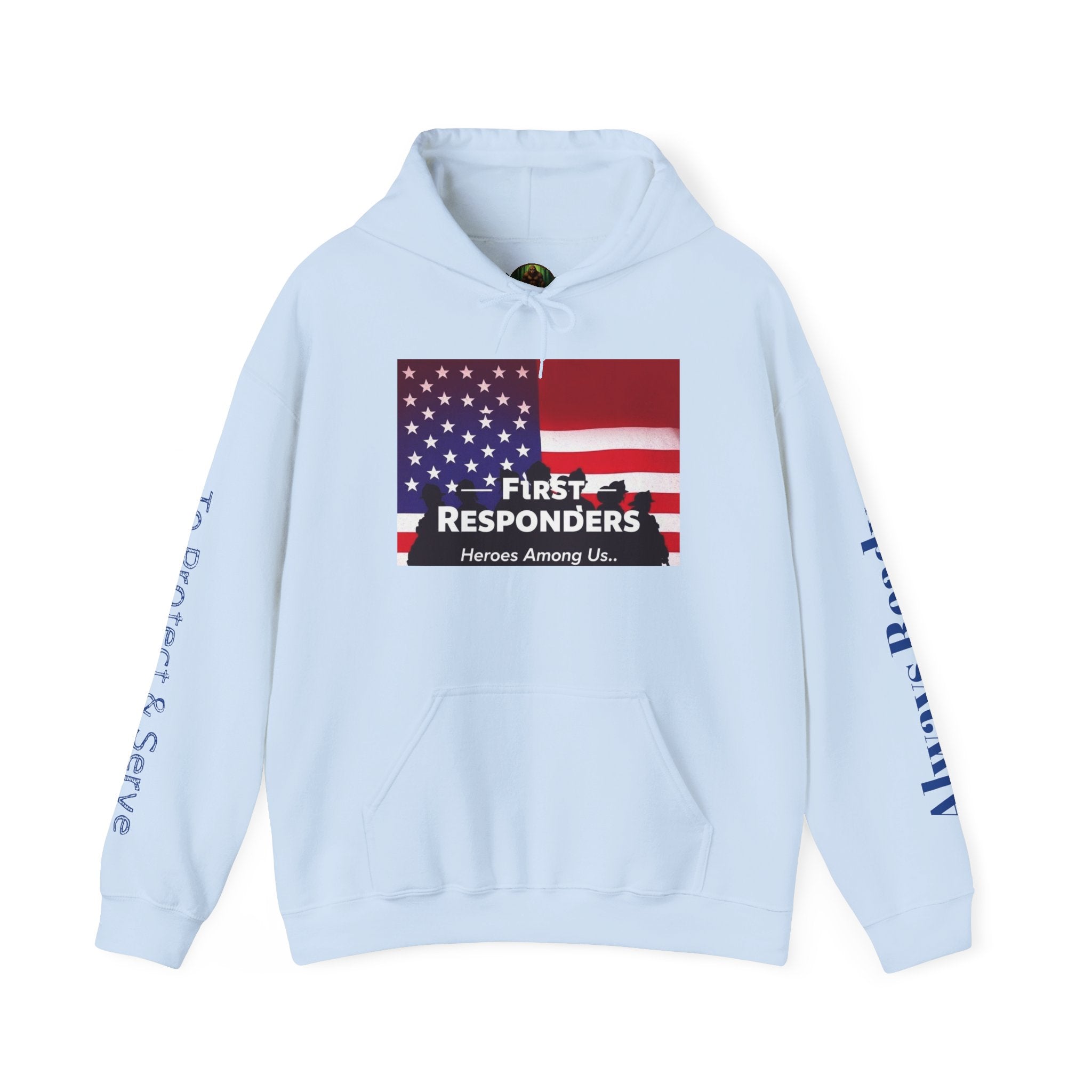 First Responders Unisex Hoodie - Honor, Support & Unite