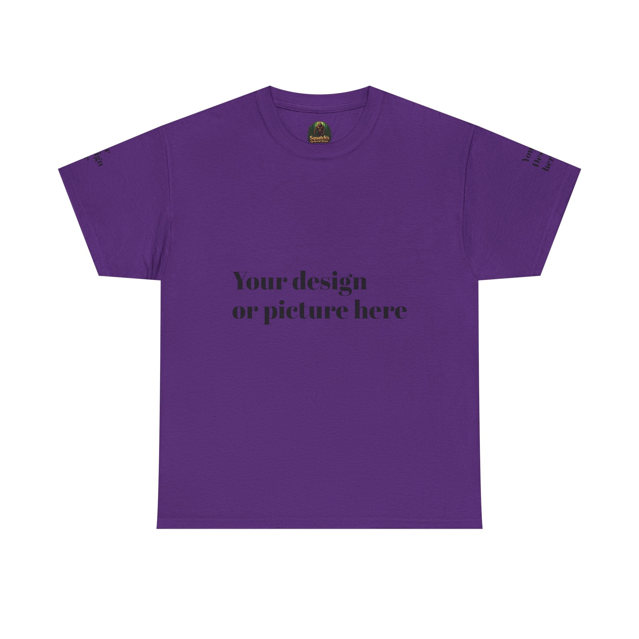 Customizable Unisex Heavy Cotton Tee – Ideal for Events, Gifts, and Everyday Wear