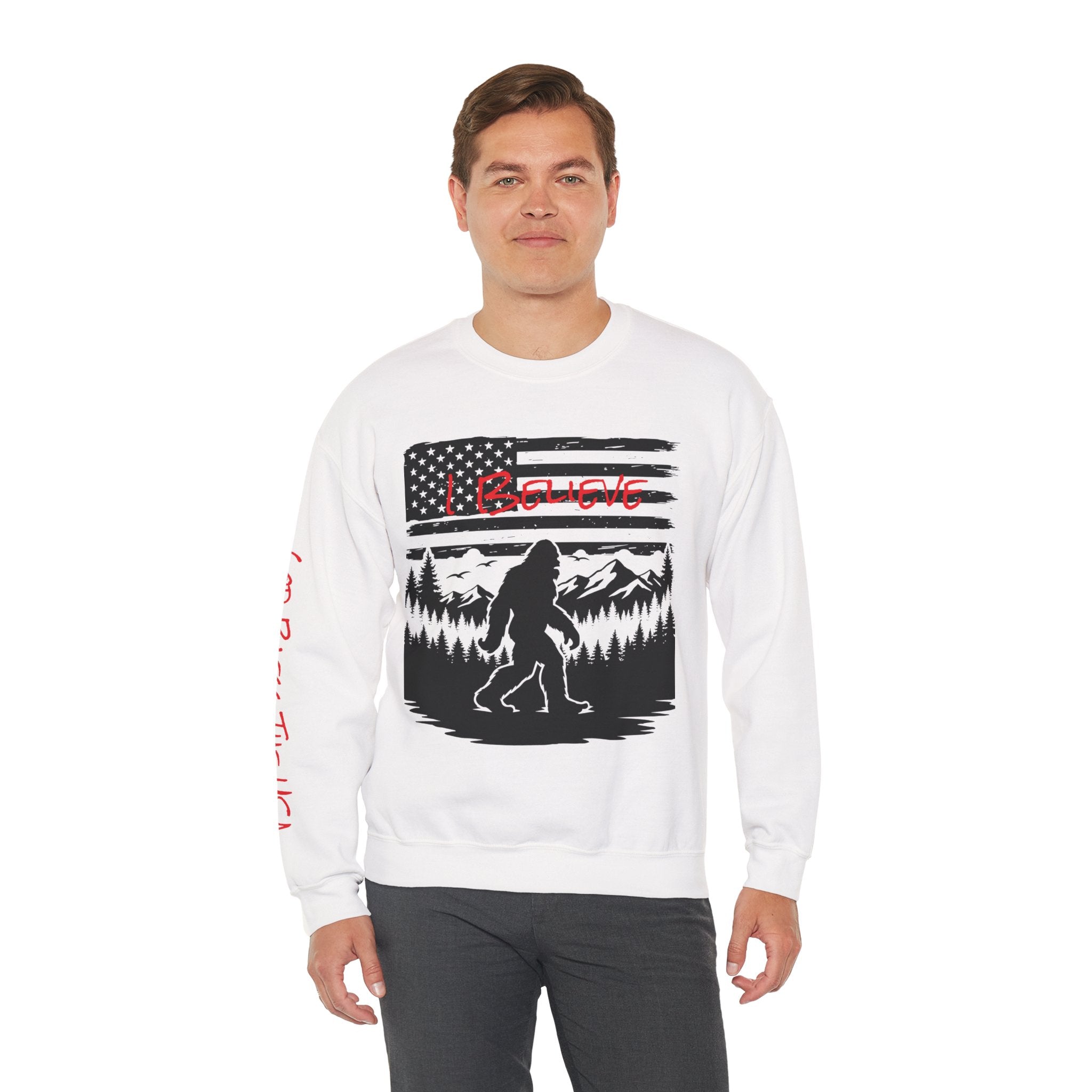 Bigfoot Believer Unisex Crewneck Sweatshirt
