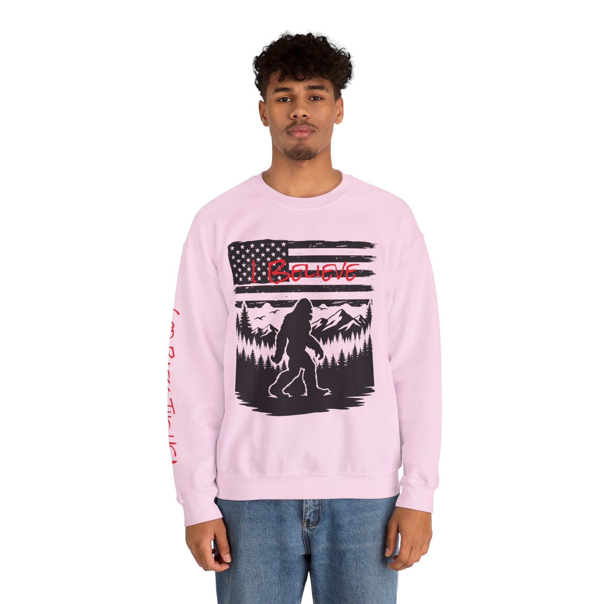 Bigfoot Believer Unisex Crewneck Sweatshirt