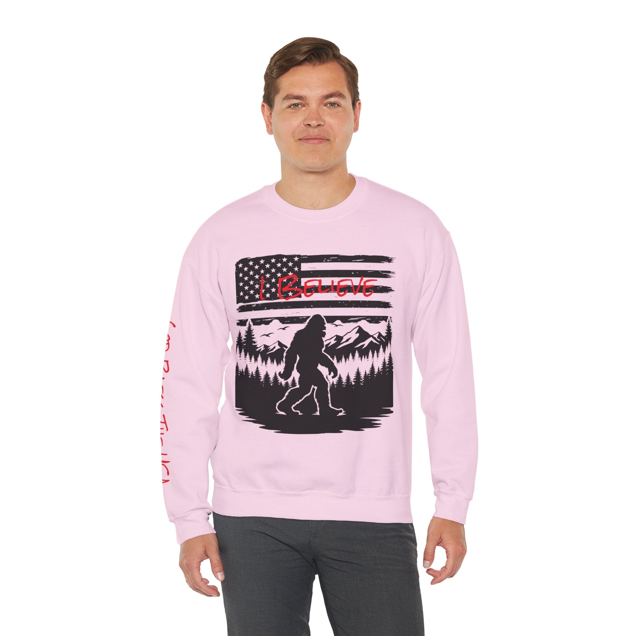 Bigfoot Believer Unisex Crewneck Sweatshirt