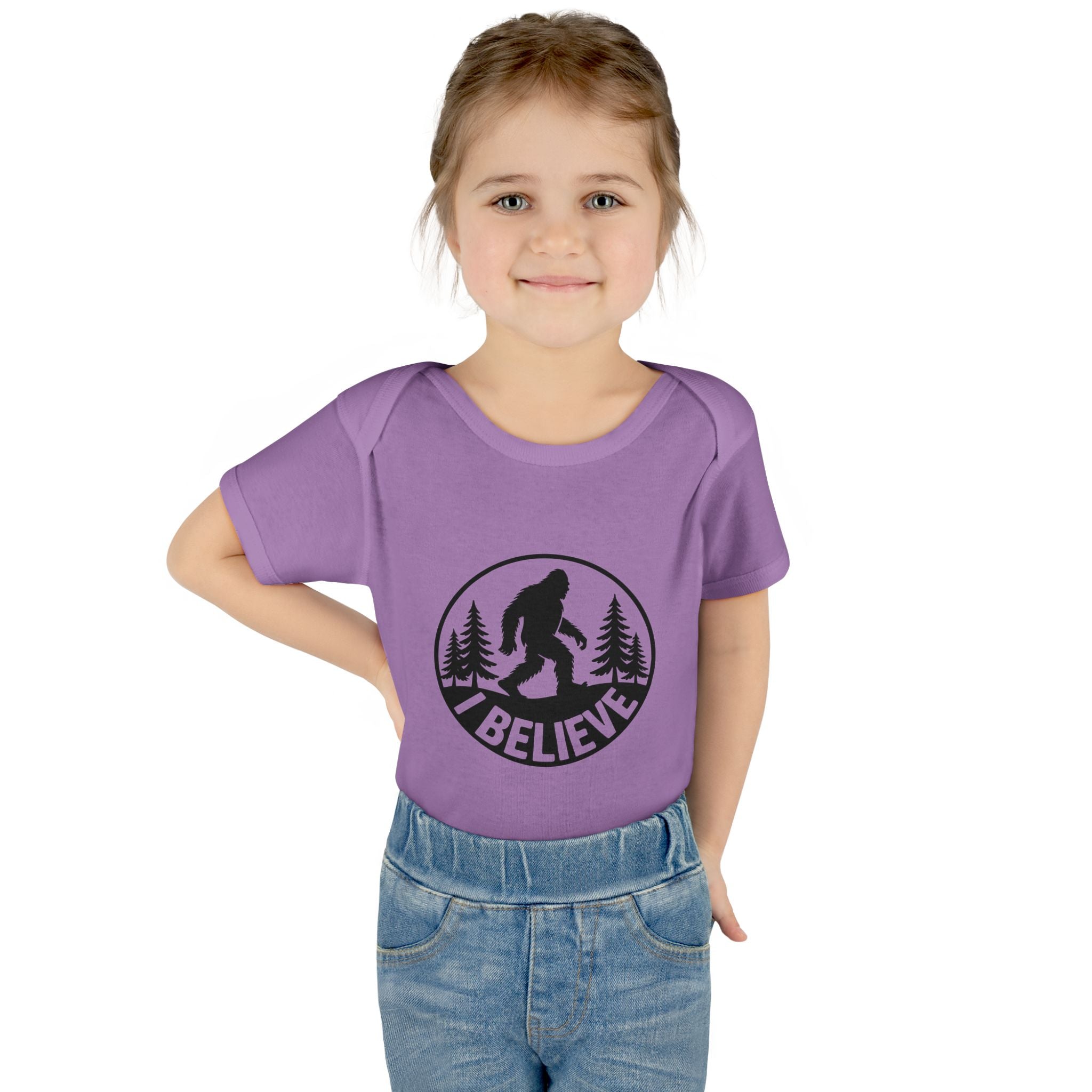 I Believe in Bigfoot Infant Bodysuit