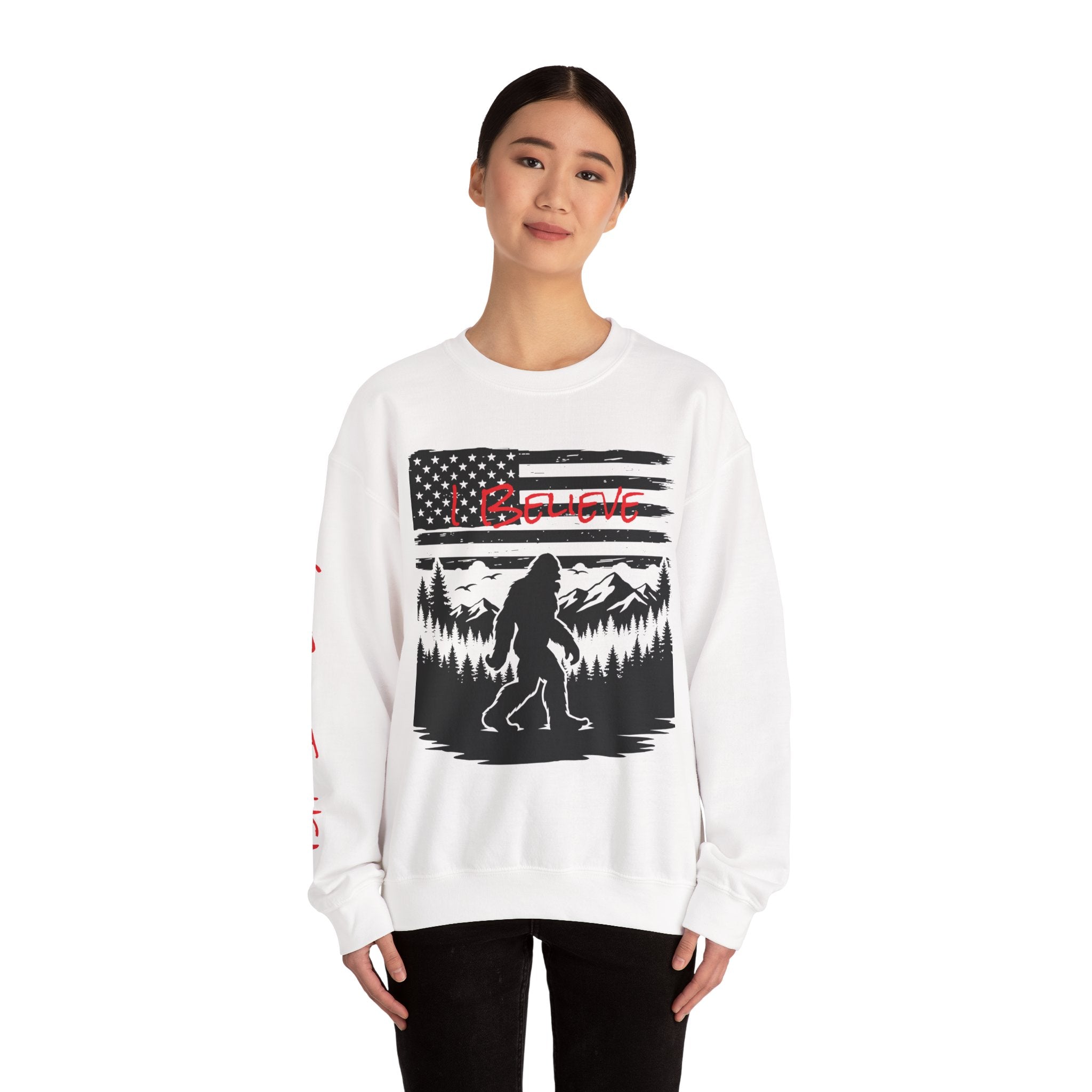 Bigfoot Believer Unisex Crewneck Sweatshirt