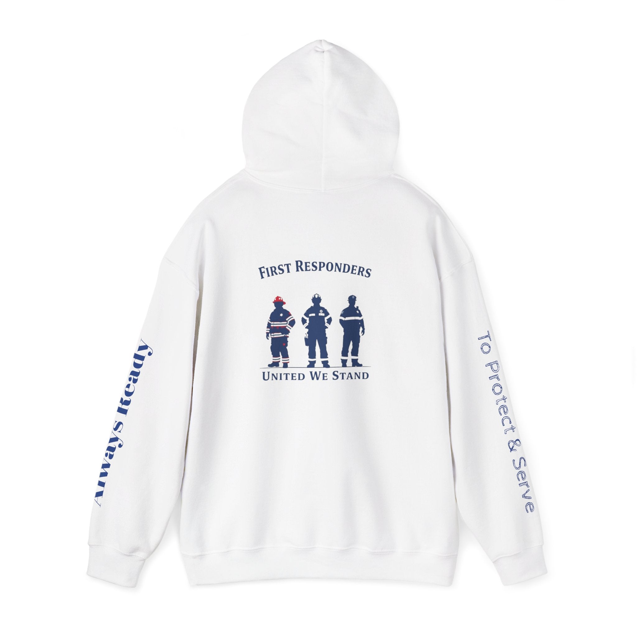 First Responders Unisex Hoodie - Honor, Support & Unite