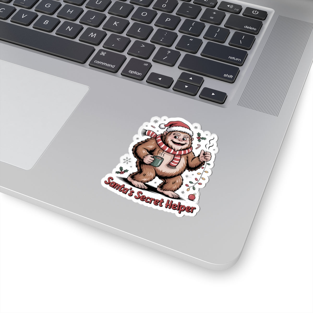 Santa's Secret Helper Kiss-Cut Stickers - Perfect for Holiday Cheer and Gifting