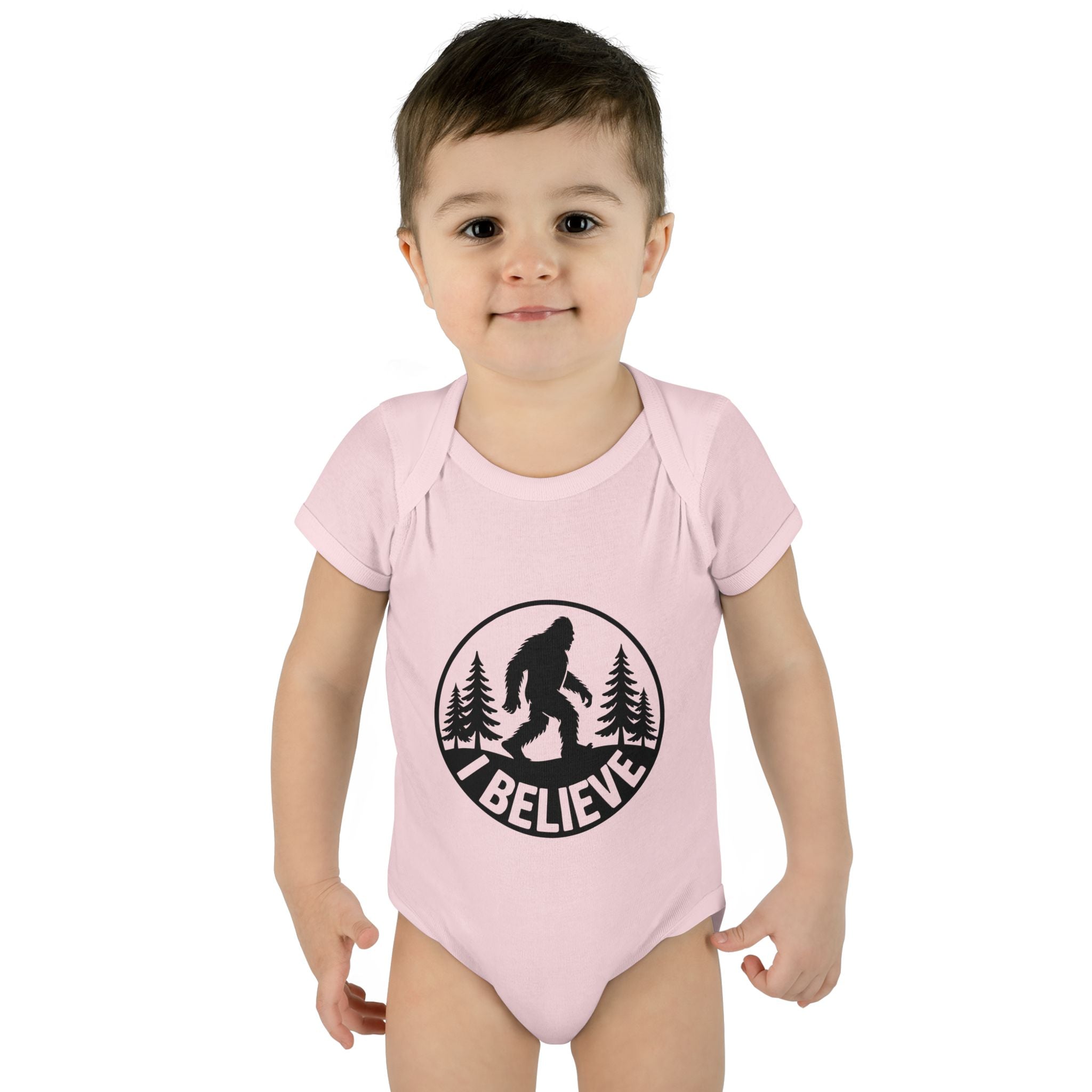 I Believe in Bigfoot Infant Bodysuit