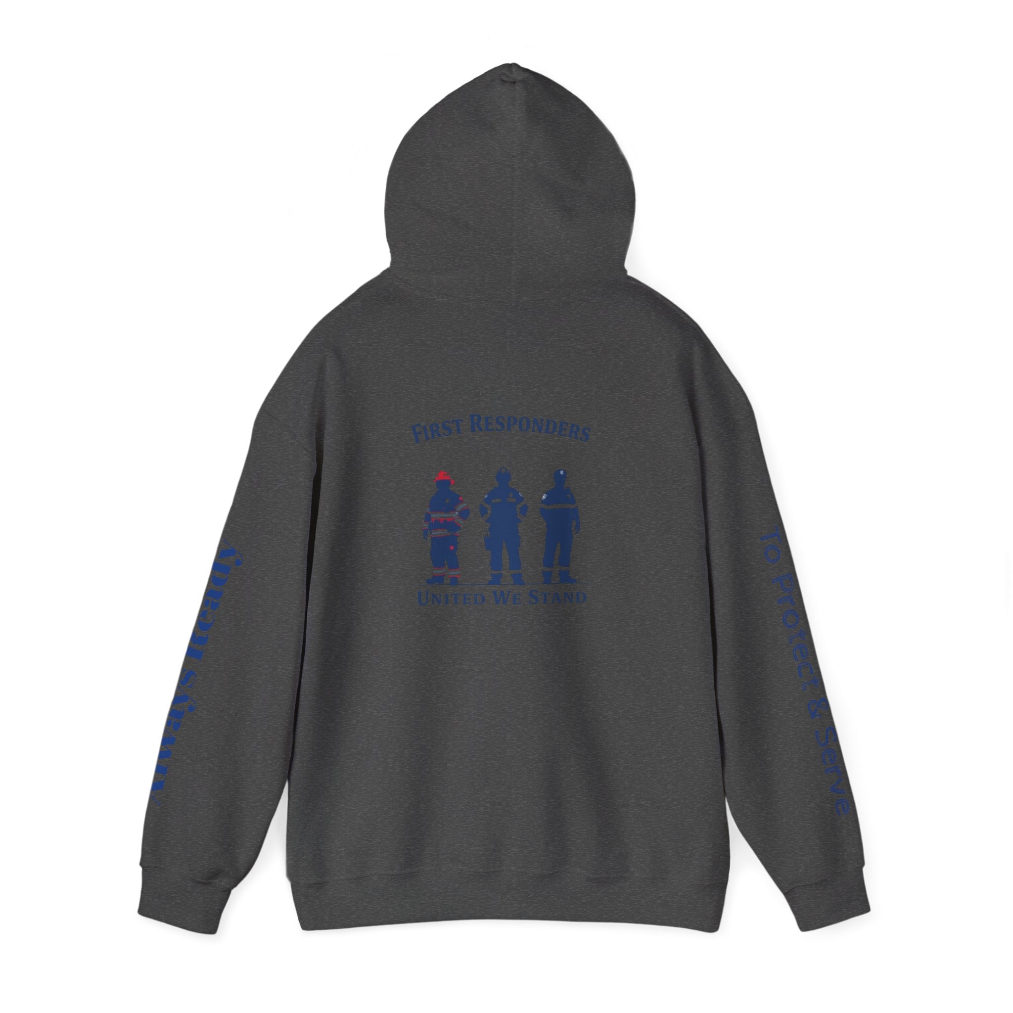 First Responders Unisex Hoodie - Honor, Support & Unite