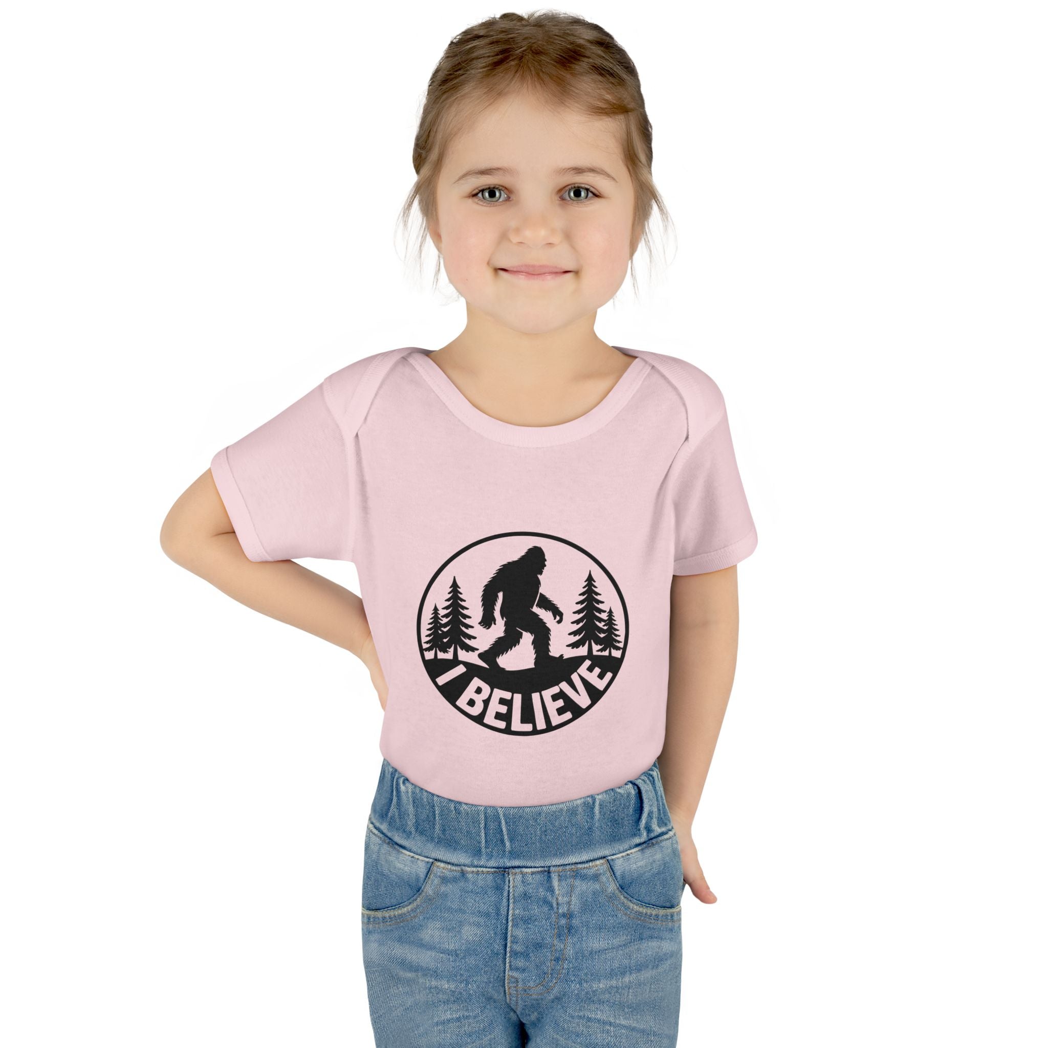 I Believe in Bigfoot Infant Bodysuit