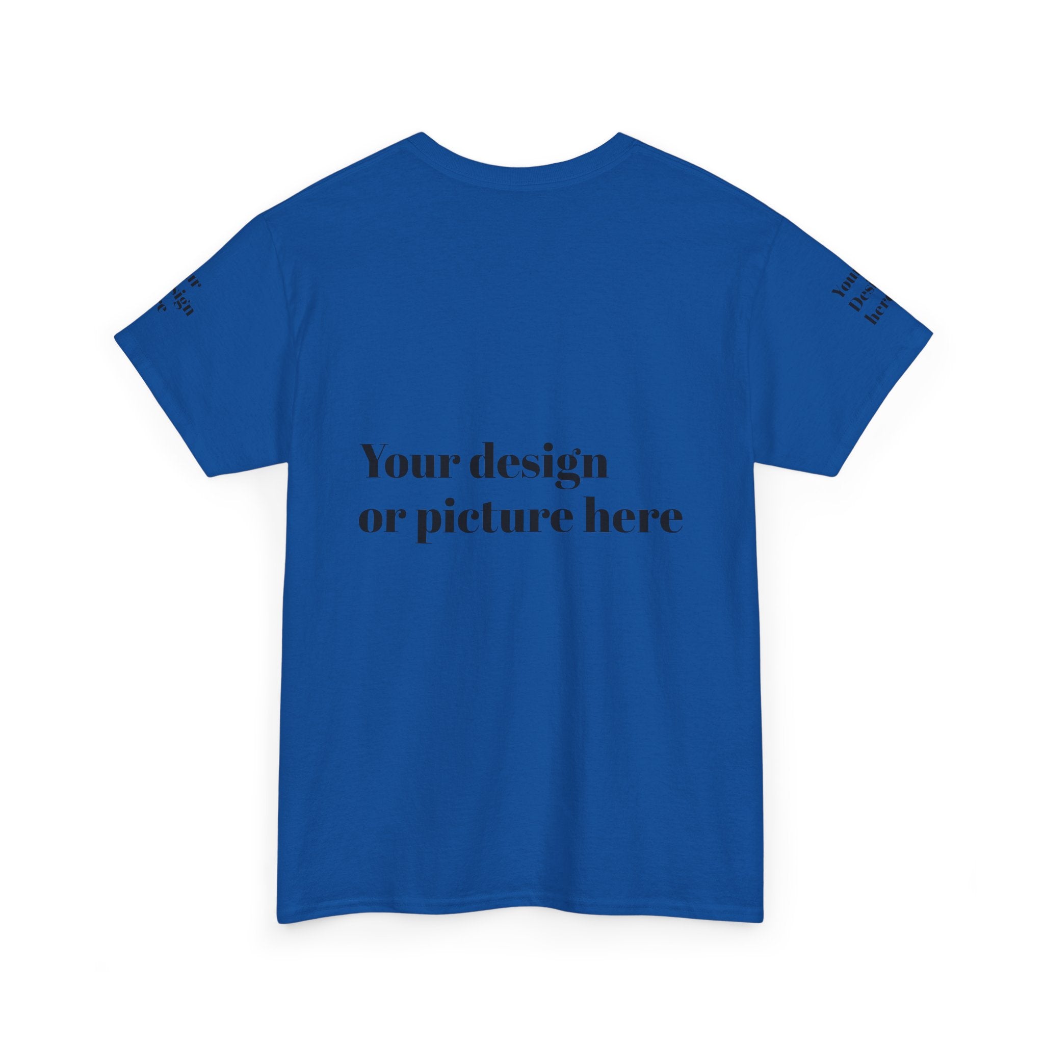 Customizable Unisex Heavy Cotton Tee – Ideal for Events, Gifts, and Everyday Wear