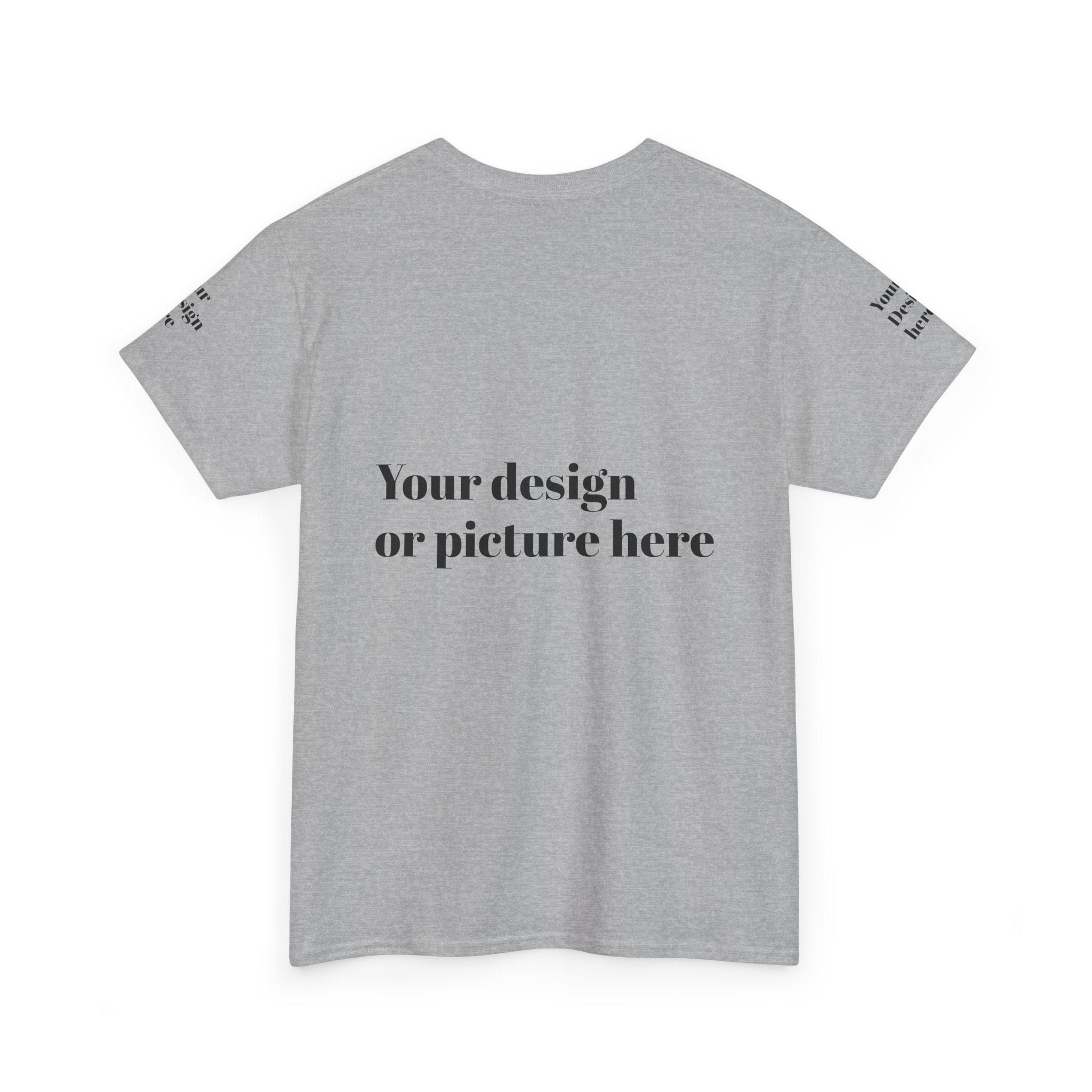 Customizable Unisex Heavy Cotton Tee – Ideal for Events, Gifts, and Everyday Wear