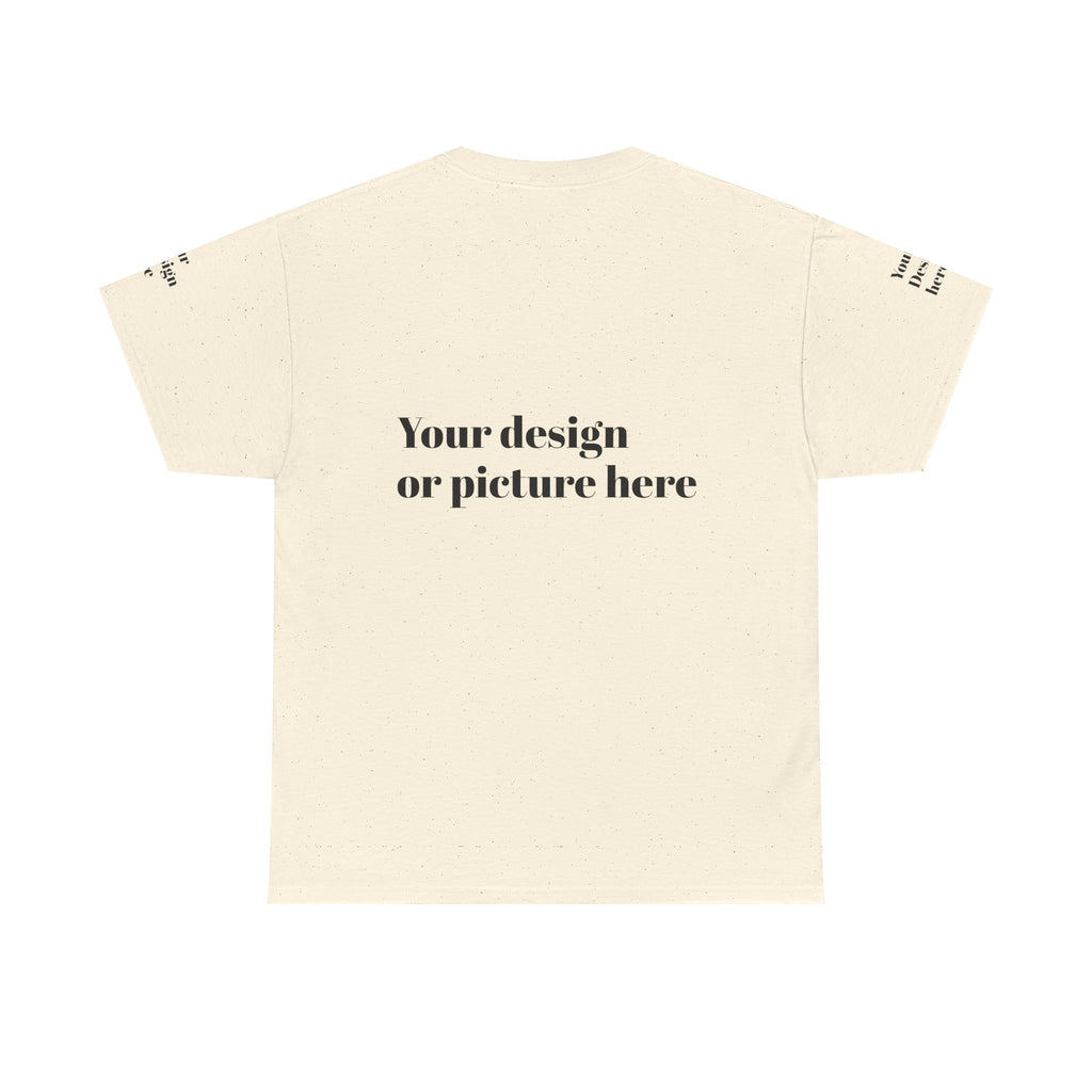 Customizable Unisex Heavy Cotton Tee – Ideal for Events, Gifts, and Everyday Wear