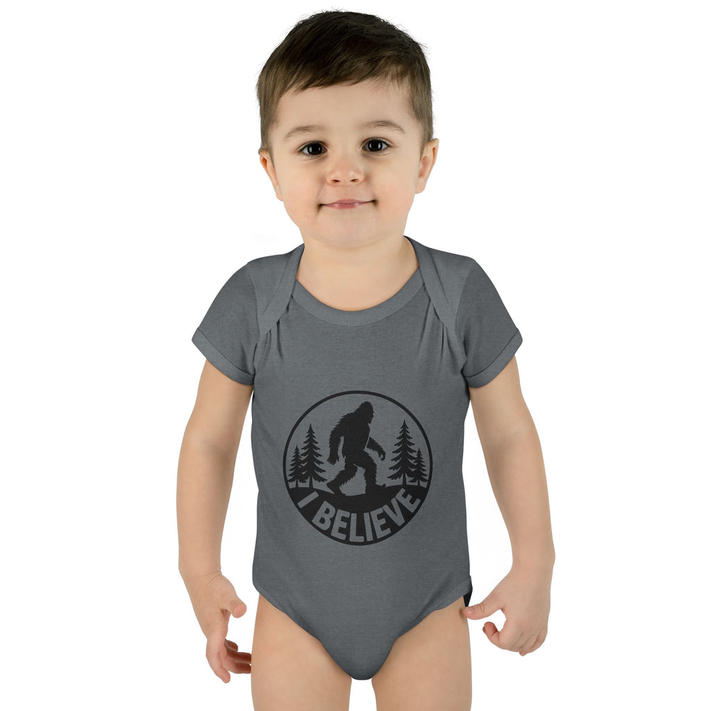I Believe in Bigfoot Infant Bodysuit