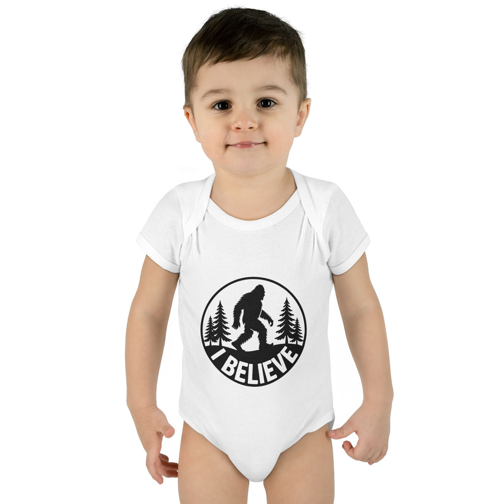 I Believe in Bigfoot Infant Bodysuit