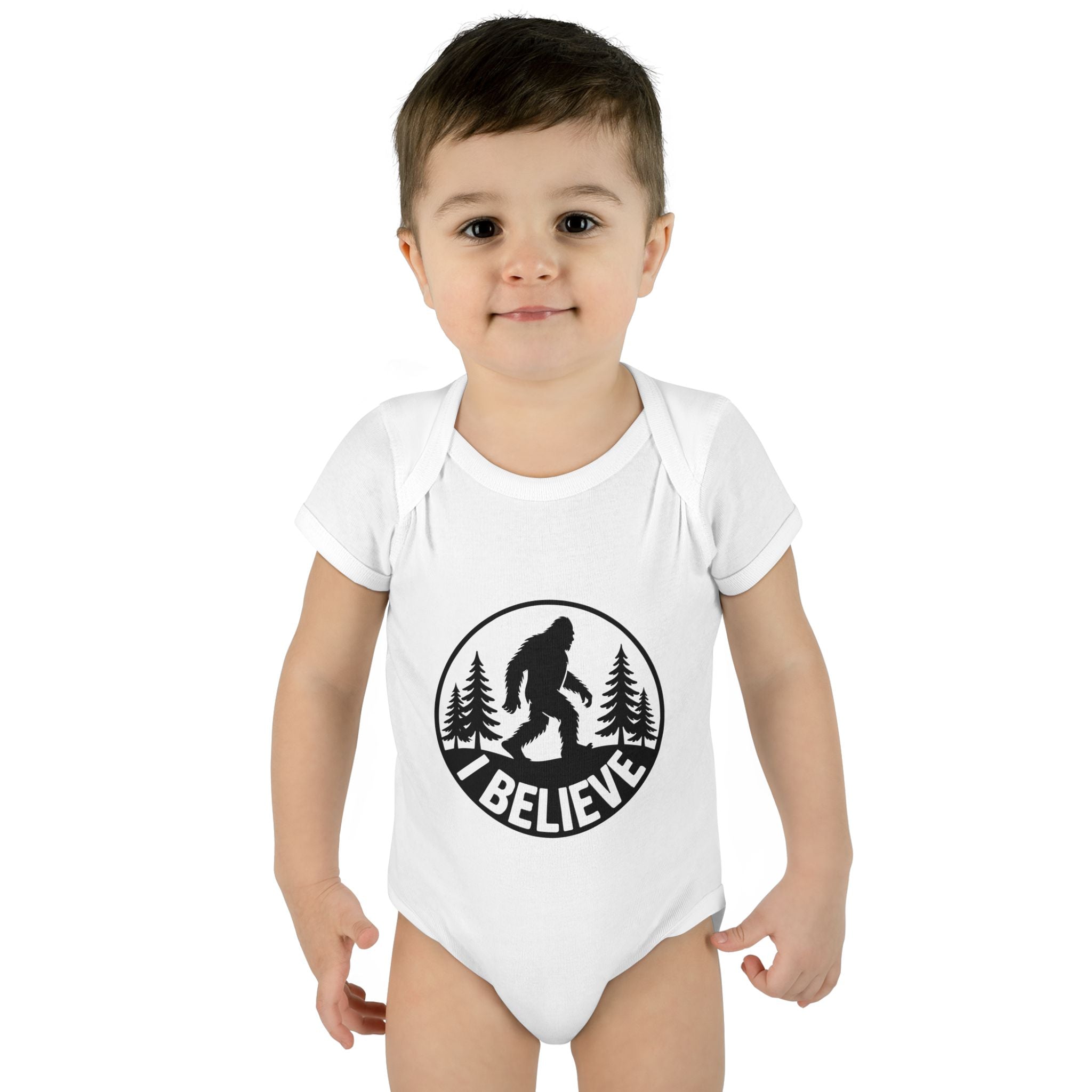 I Believe in Bigfoot Infant Bodysuit