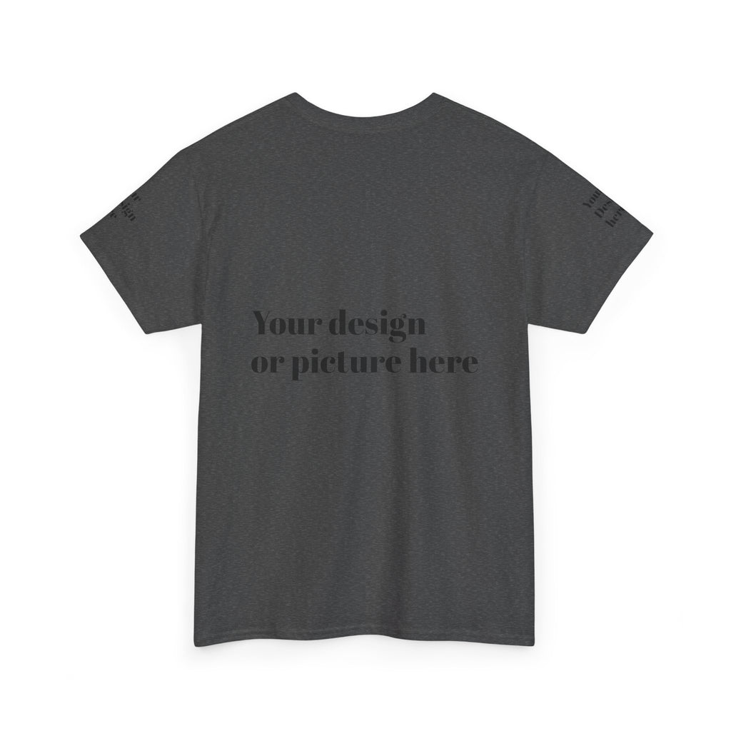 Customizable Unisex Heavy Cotton Tee – Ideal for Events, Gifts, and Everyday Wear