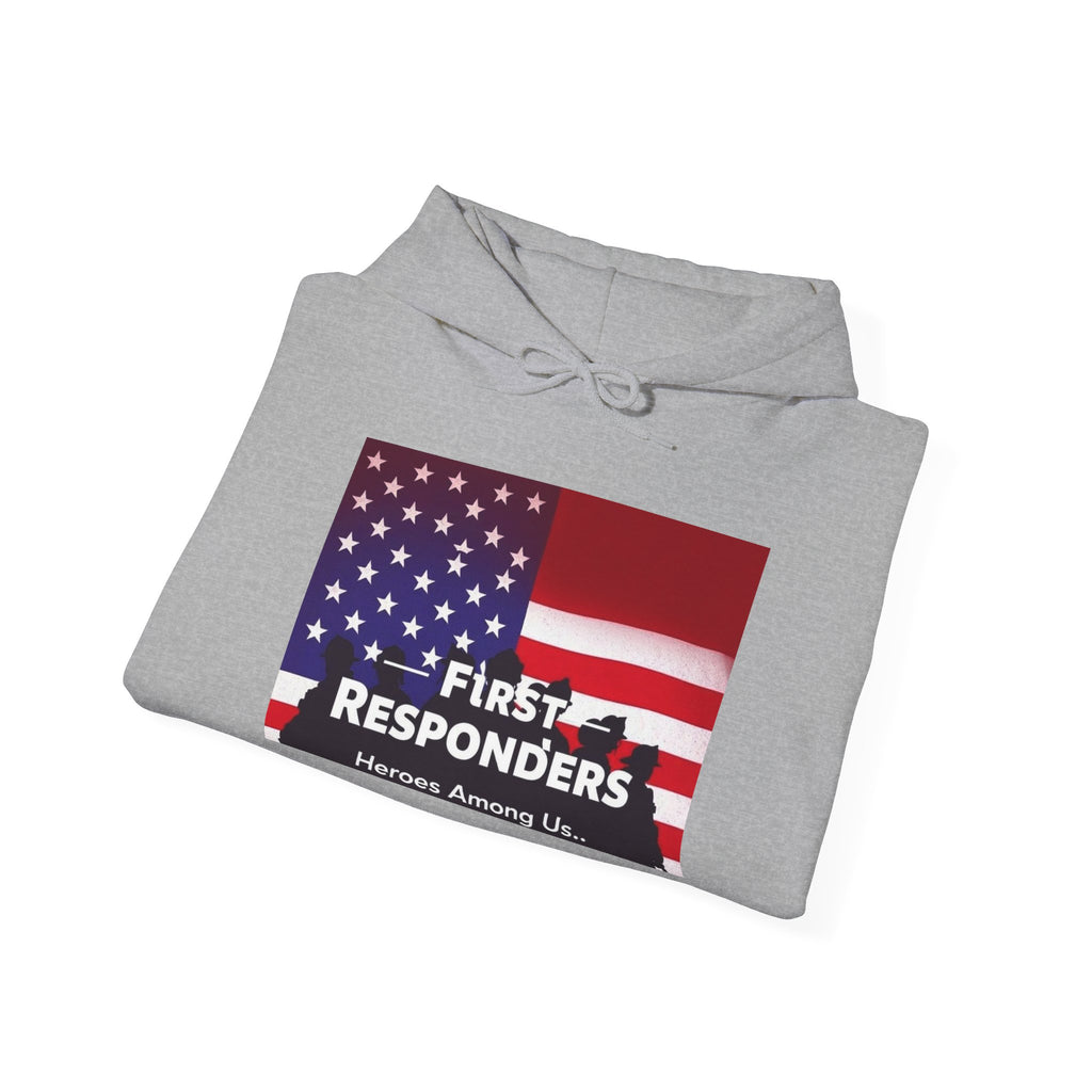 First Responders Unisex Hoodie - Honor, Support & Unite