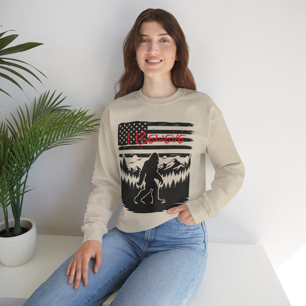 Bigfoot Believer Unisex Crewneck Sweatshirt