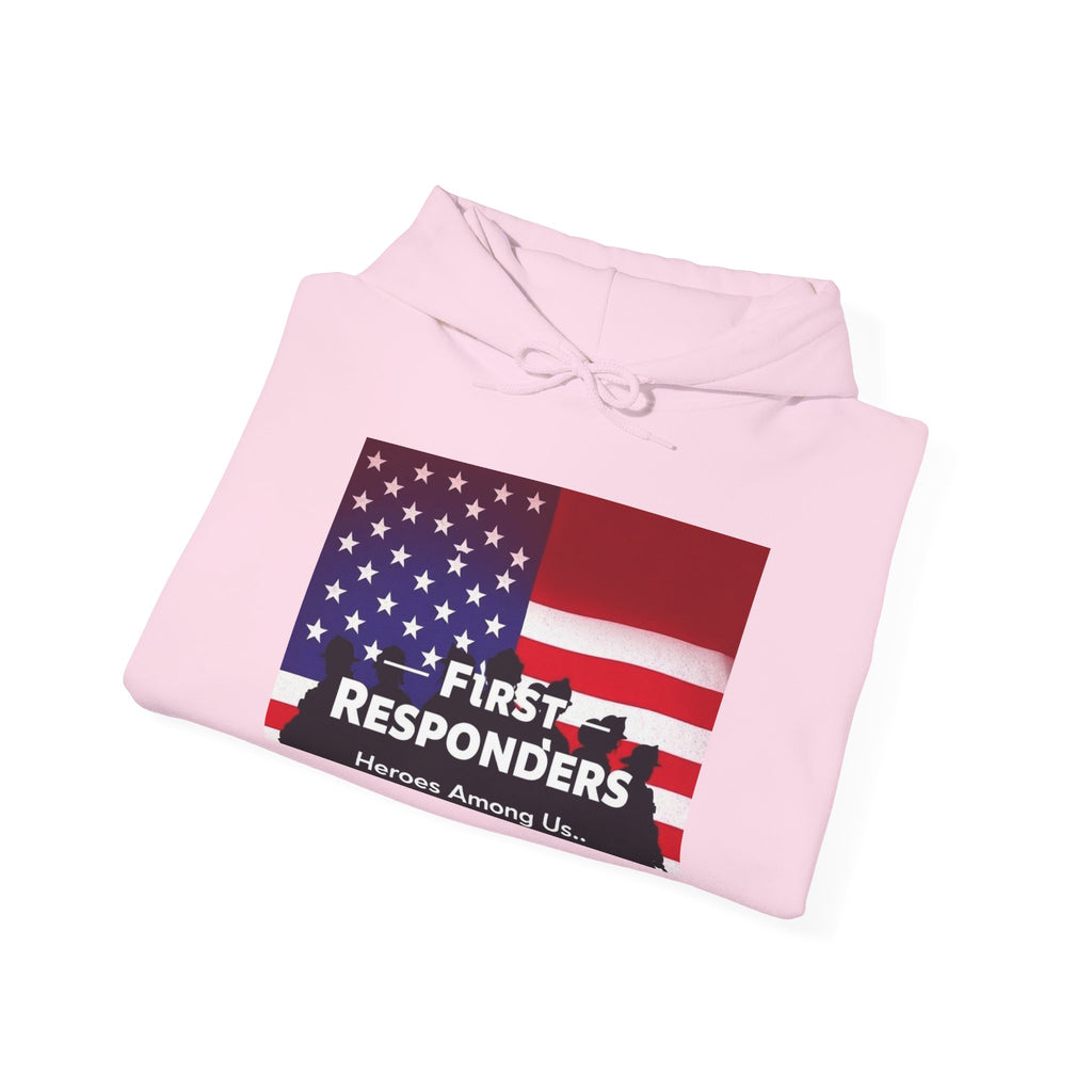 First Responders Unisex Hoodie - Honor, Support & Unite
