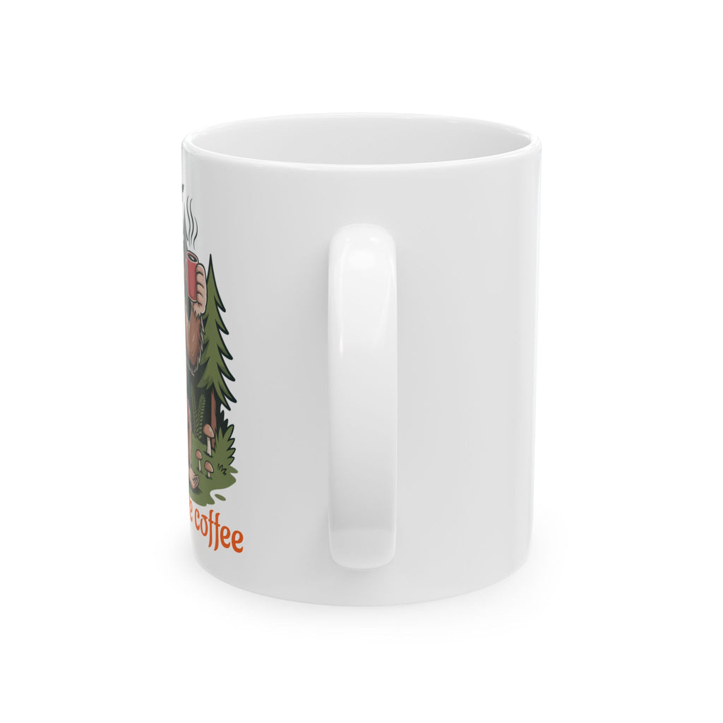 Funny Camping Mug - ‘No Talking Before Coffee’ 11oz & 15oz
