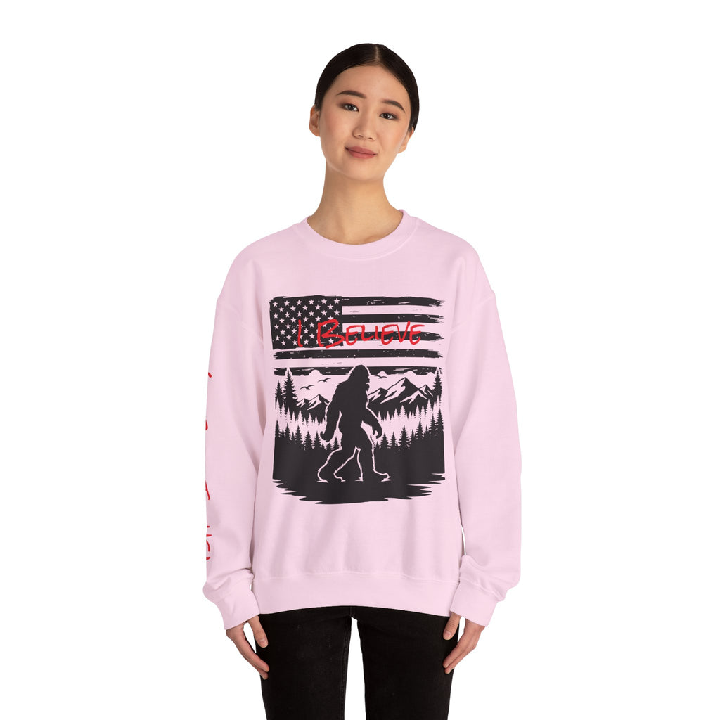 Bigfoot Believer Unisex Crewneck Sweatshirt