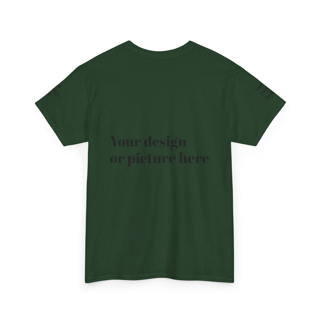 Customizable Unisex Heavy Cotton Tee – Ideal for Events, Gifts, and Everyday Wear
