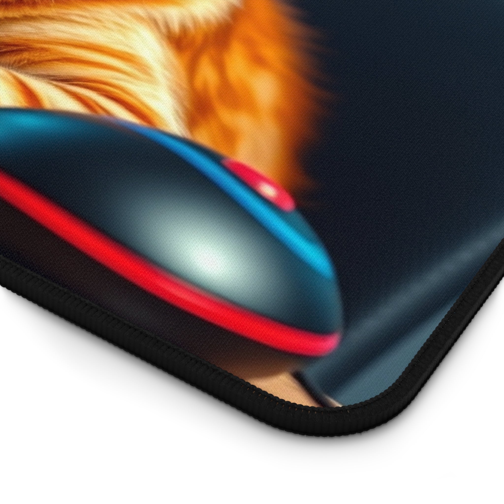 Cute Cat Gaming Desk Mat - "Do You Even Game Bruh?"