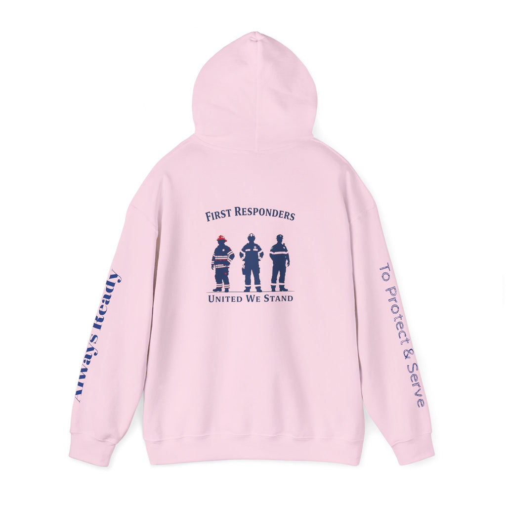 First Responders Unisex Hoodie - Honor, Support & Unite