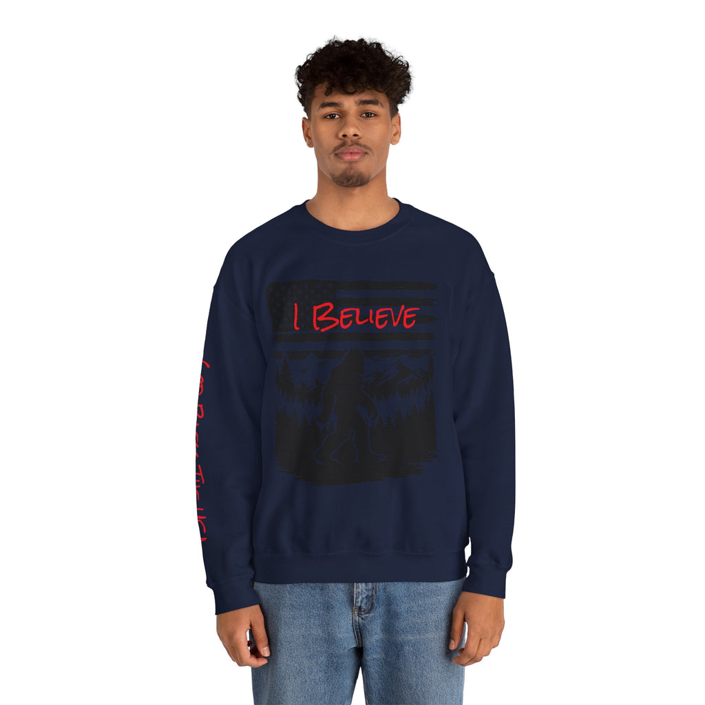 Bigfoot Believer Unisex Crewneck Sweatshirt