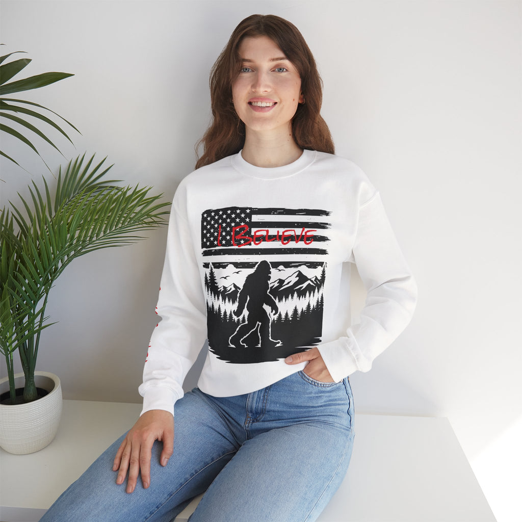 Bigfoot Believer Unisex Crewneck Sweatshirt