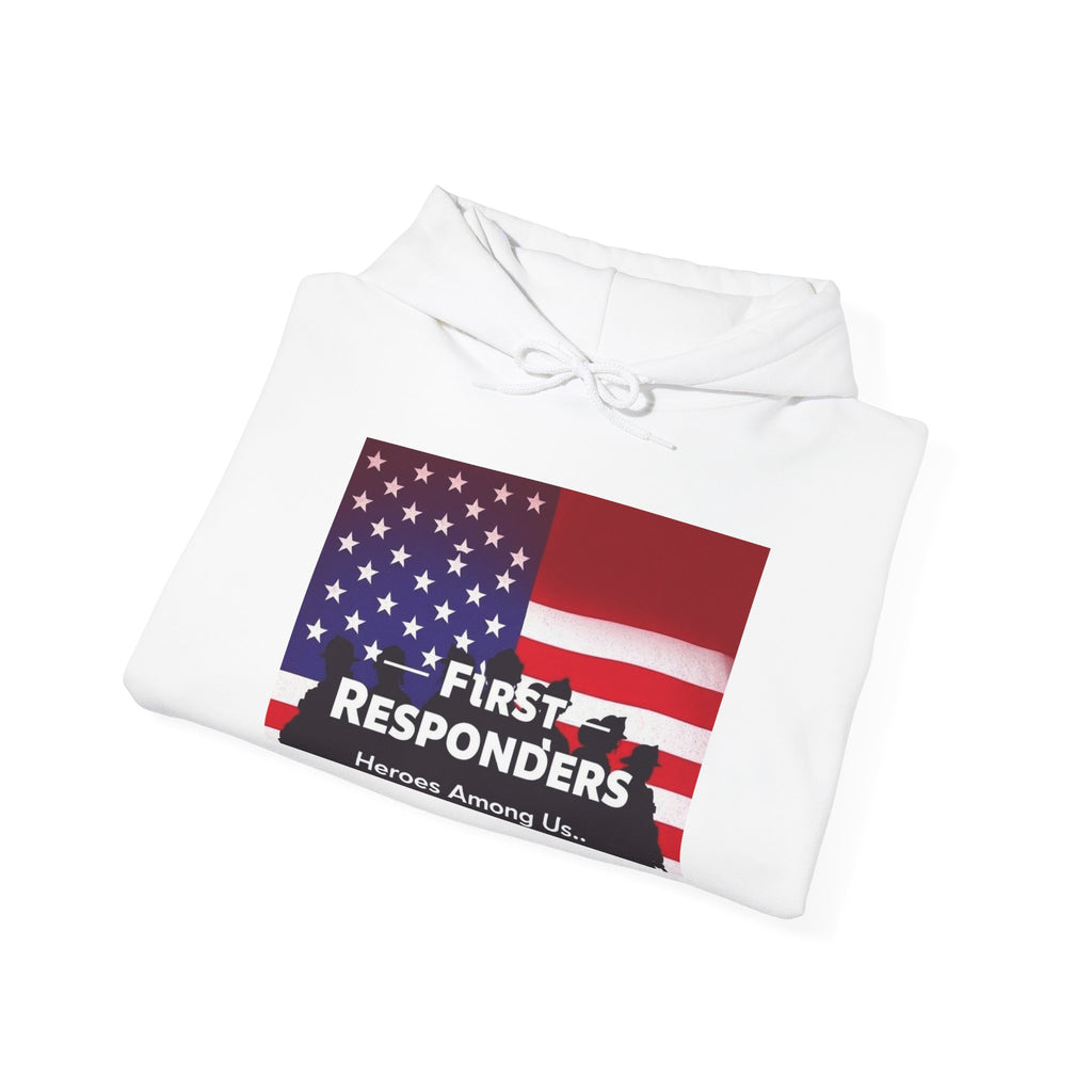 First Responders Unisex Hoodie - Honor, Support & Unite