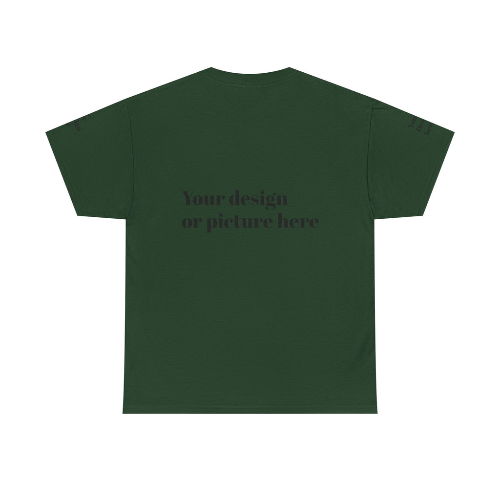 Customizable Unisex Heavy Cotton Tee – Ideal for Events, Gifts, and Everyday Wear