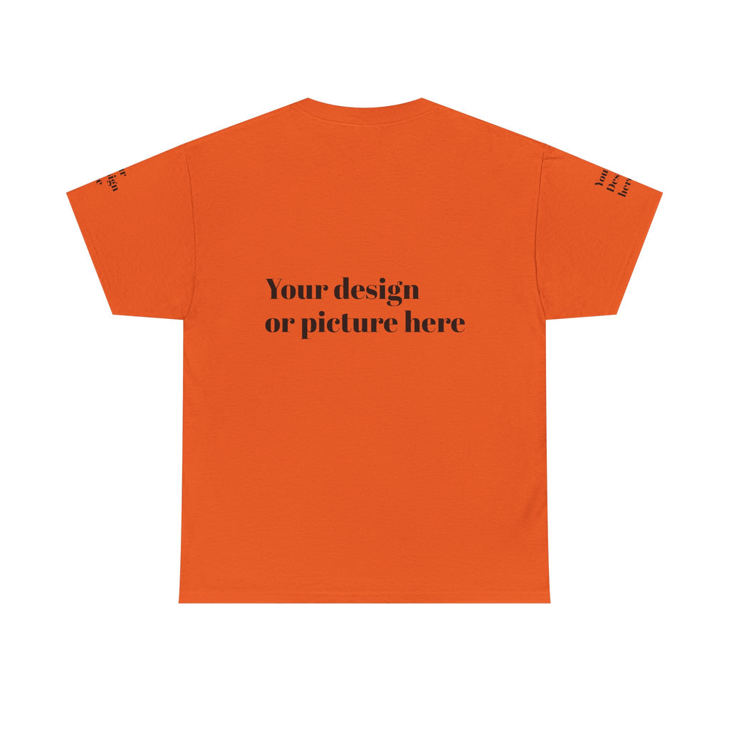 Customizable Unisex Heavy Cotton Tee – Ideal for Events, Gifts, and Everyday Wear