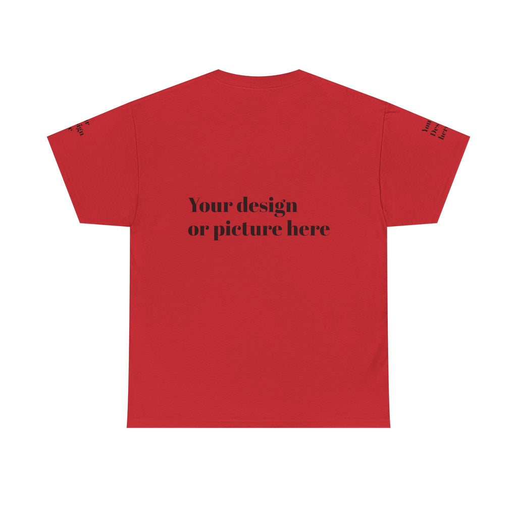 Customizable Unisex Heavy Cotton Tee – Ideal for Events, Gifts, and Everyday Wear