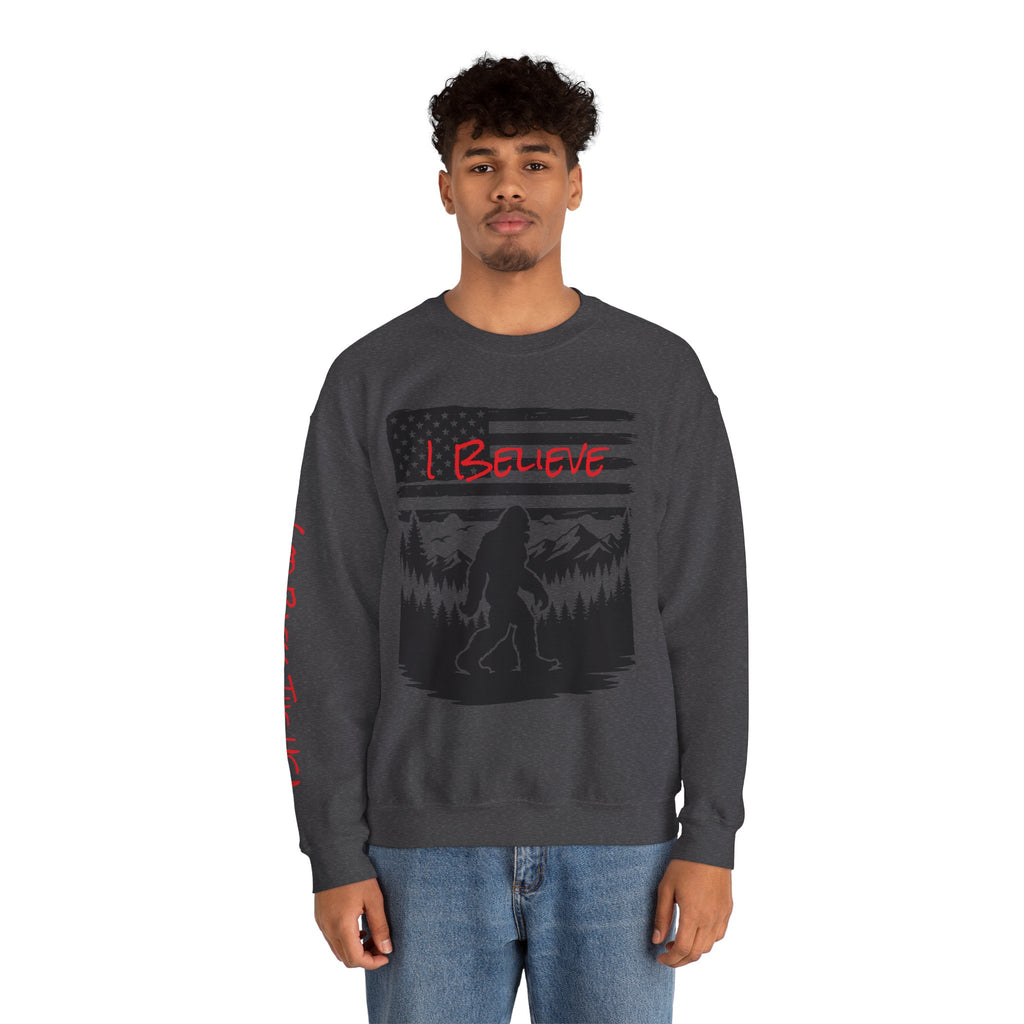 Bigfoot Believer Unisex Crewneck Sweatshirt