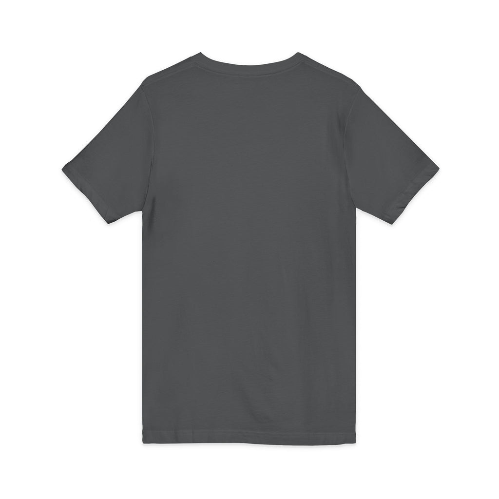 Cat Lover's V-Neck Tee with Playful Design