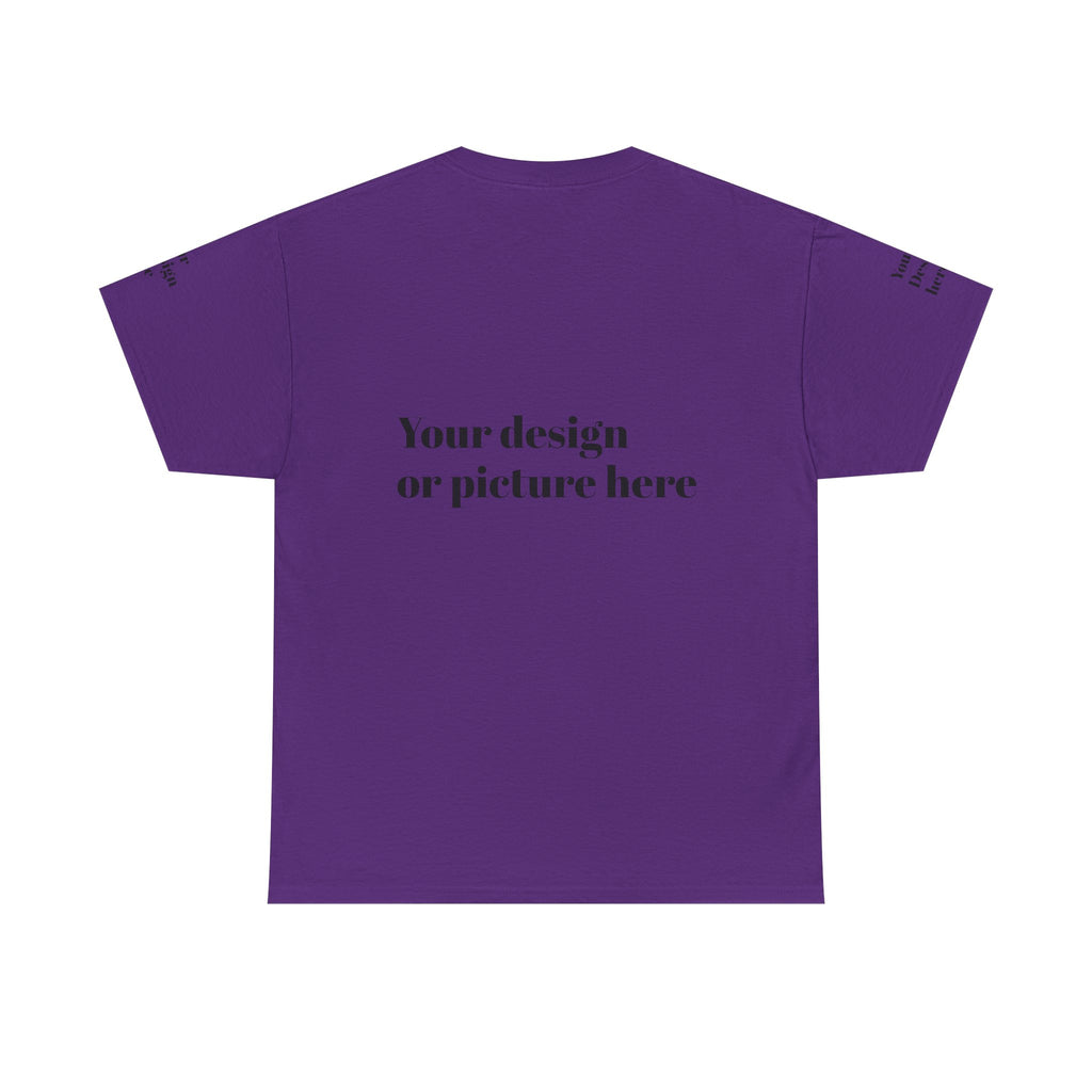 Customizable Unisex Heavy Cotton Tee – Ideal for Events, Gifts, and Everyday Wear