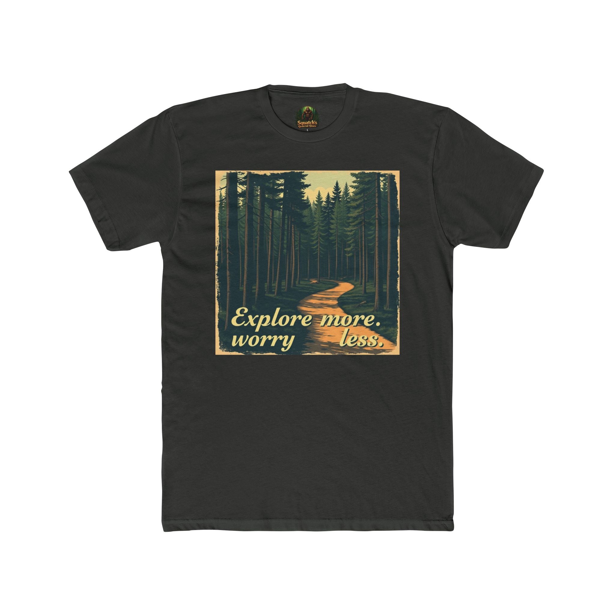 Explore More Worry Less Unisex Cotton Crew Tee