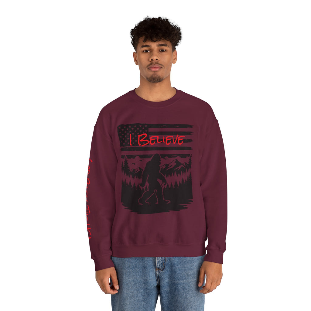 Bigfoot Believer Unisex Crewneck Sweatshirt