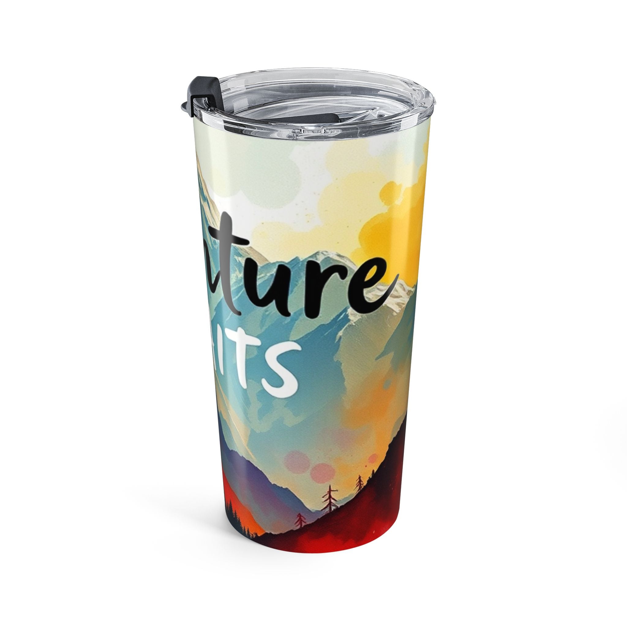 Adventure Awaits 20oz Tumbler - Travel and Outdoor Inspired Drinkware