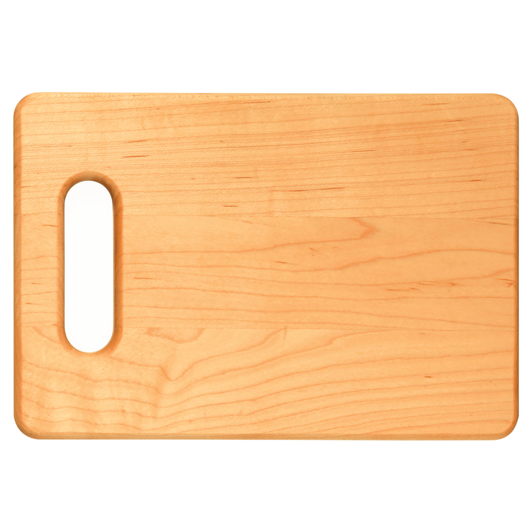 Engraved Wooden Cutting Board - Bigfoot Fishing Design
