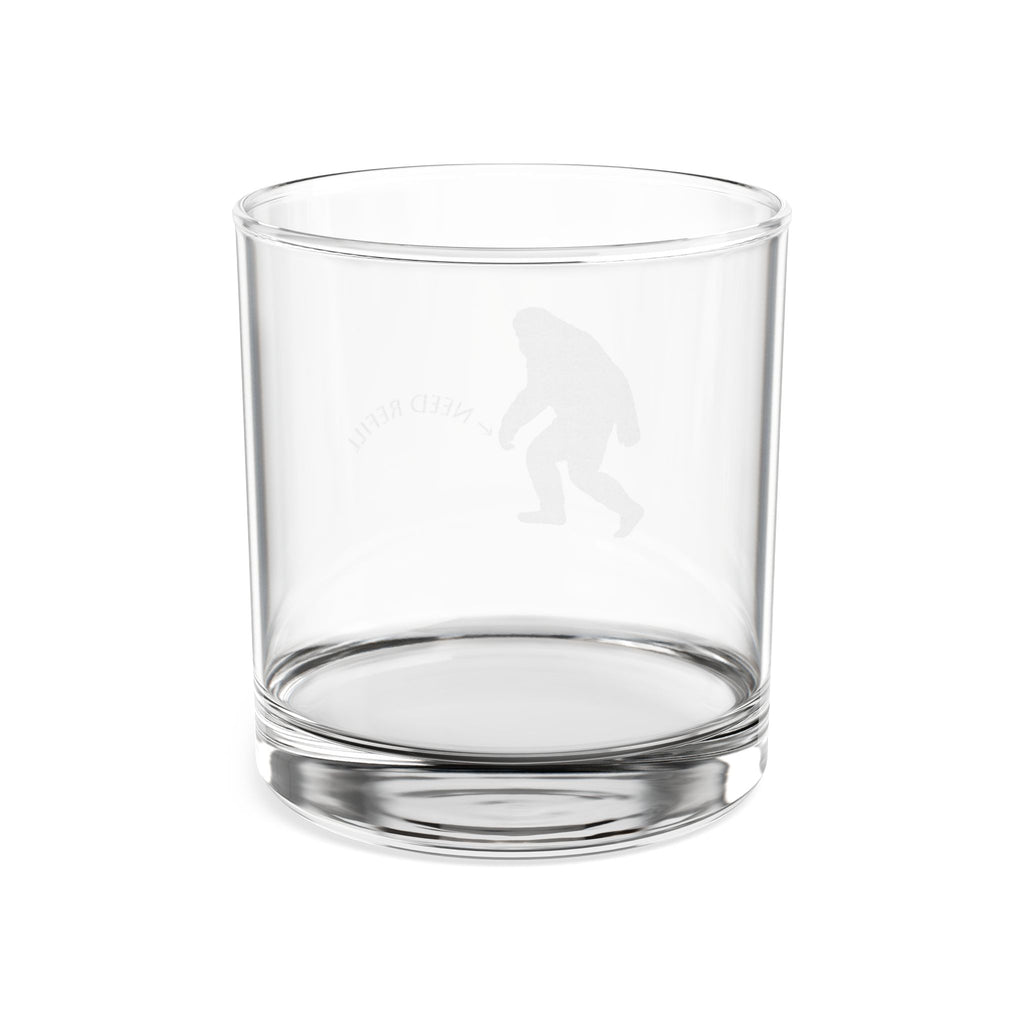 Engraved Bigfoot Whiskey Glass - 10.5oz Unique Barware