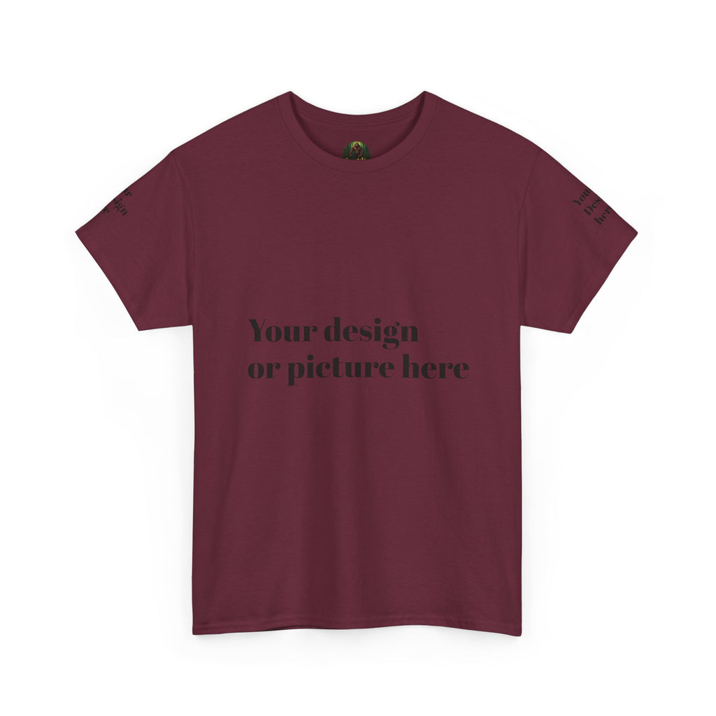 Customizable Unisex Heavy Cotton Tee – Ideal for Events, Gifts, and Everyday Wear