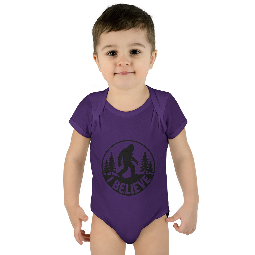 I Believe in Bigfoot Infant Bodysuit