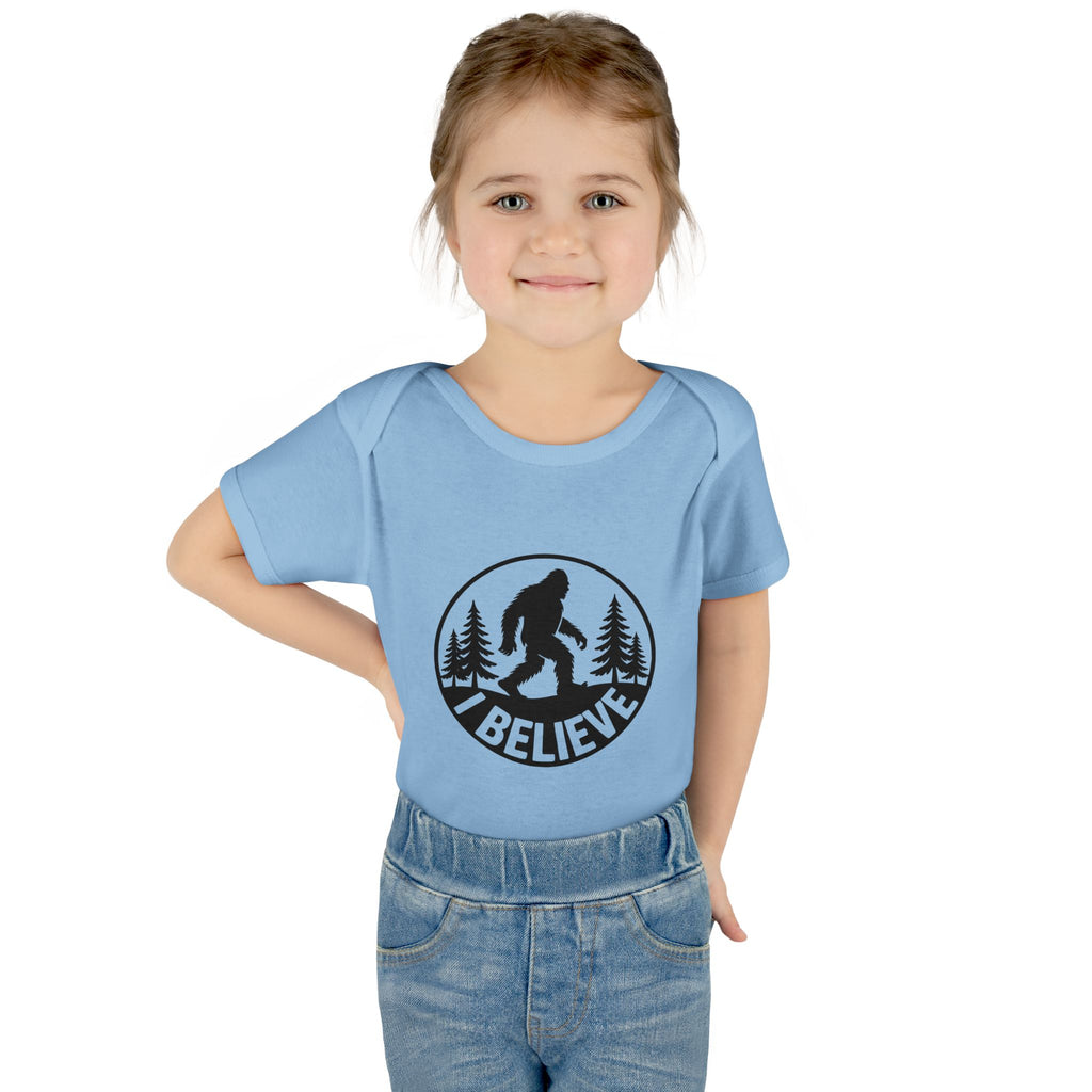 I Believe in Bigfoot Infant Bodysuit