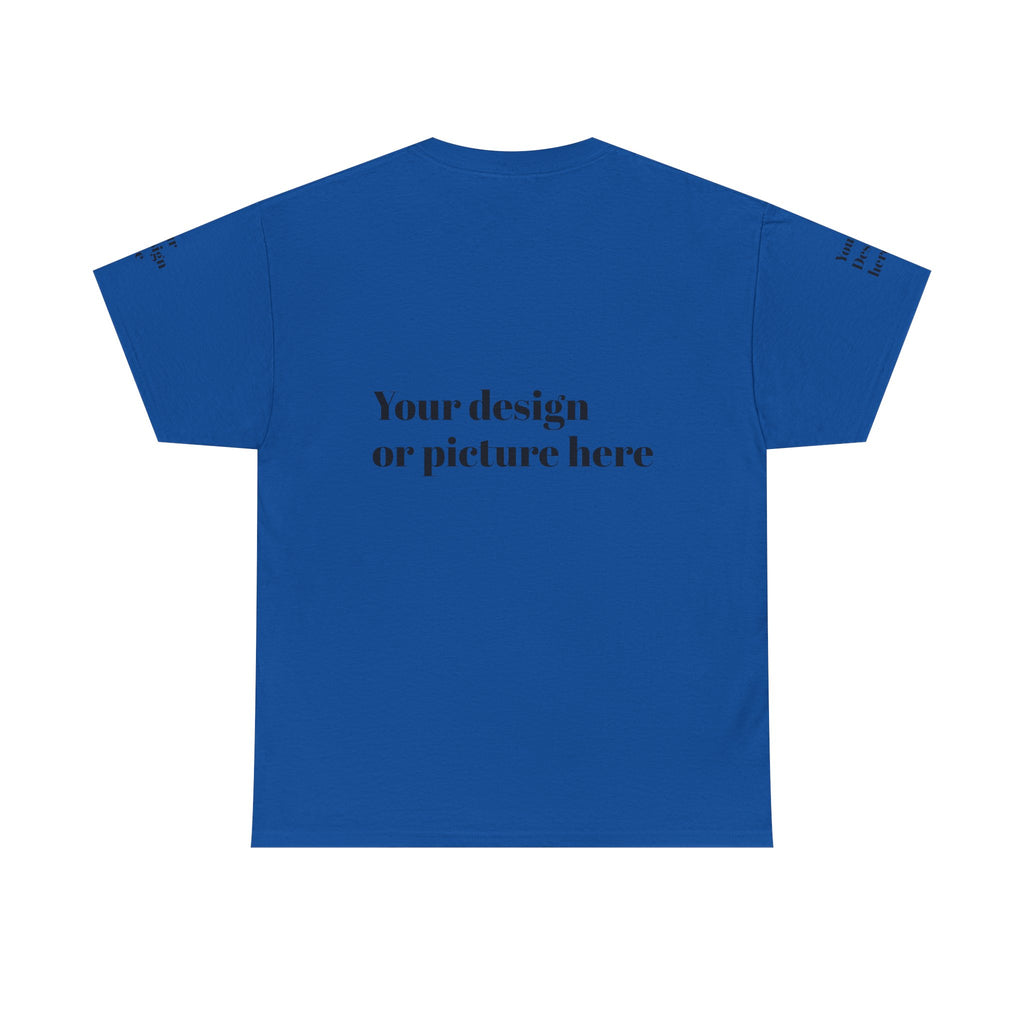 Customizable Unisex Heavy Cotton Tee – Ideal for Events, Gifts, and Everyday Wear