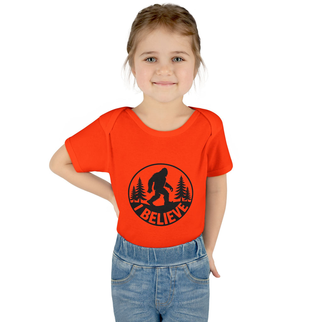 I Believe in Bigfoot Infant Bodysuit