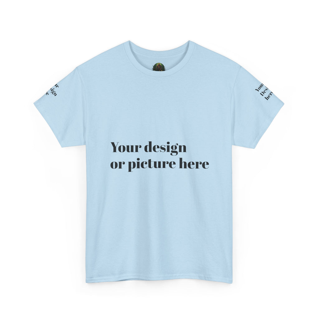 Customizable Unisex Heavy Cotton Tee – Ideal for Events, Gifts, and Everyday Wear