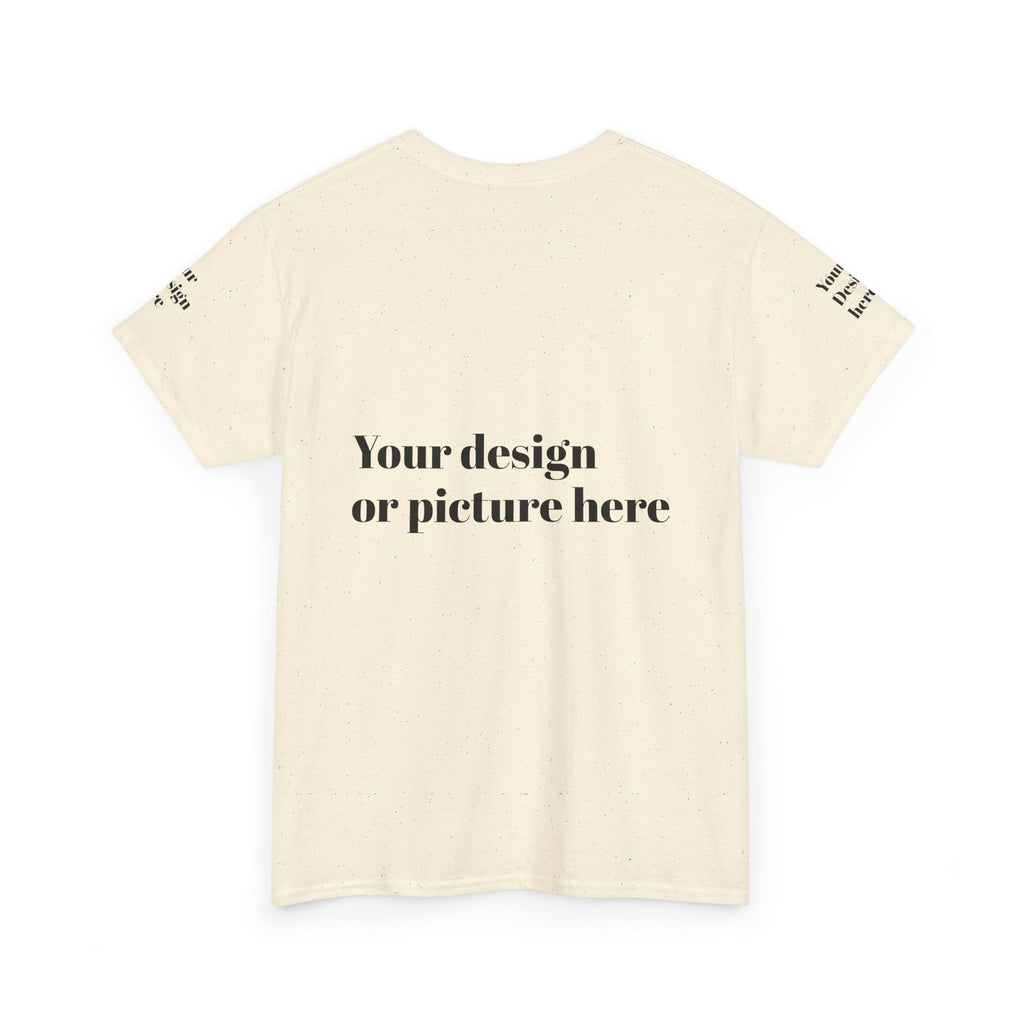 Customizable Unisex Heavy Cotton Tee – Ideal for Events, Gifts, and Everyday Wear