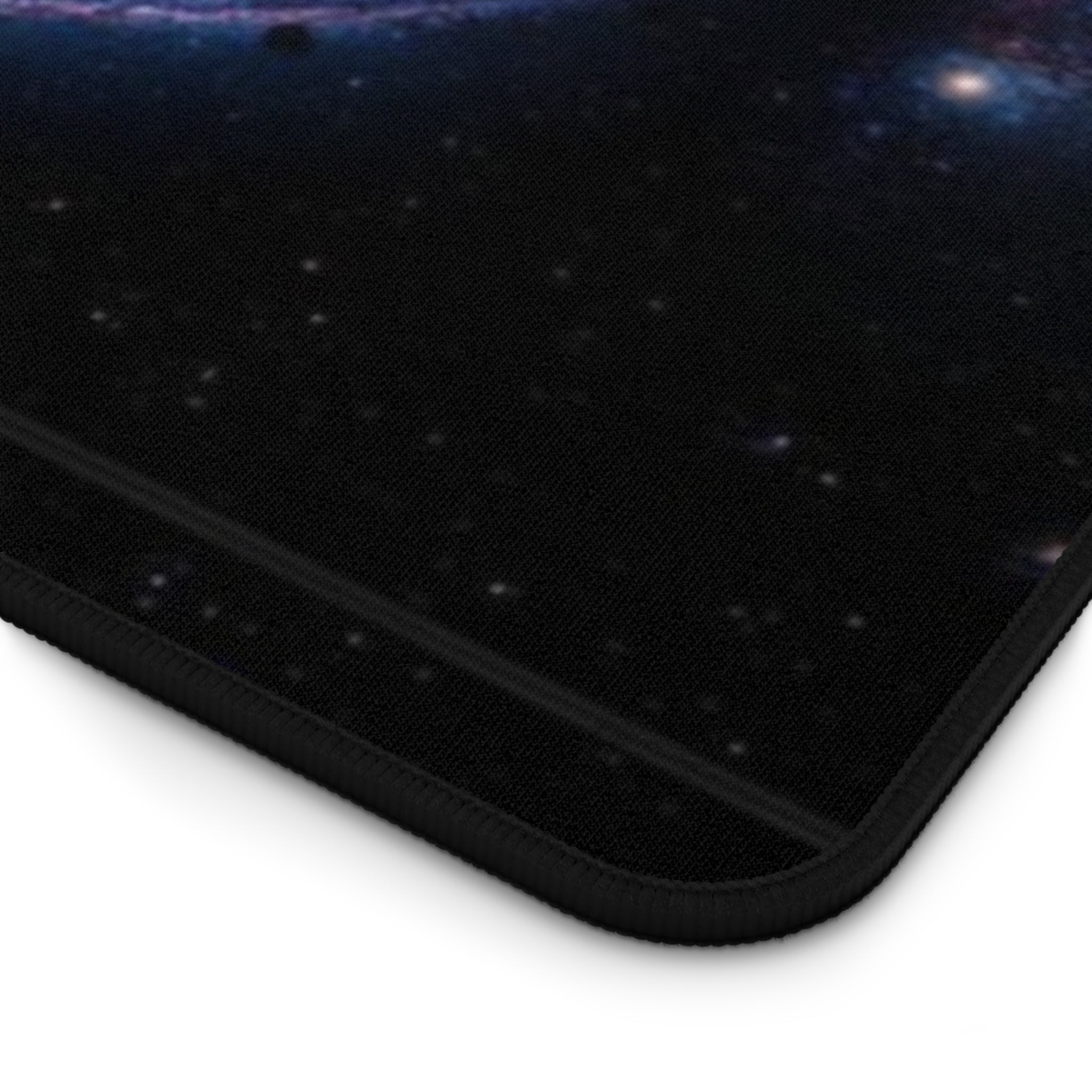 Cosmic Galaxy Desk Mat - Vibrant Space Design for Home Office Decor